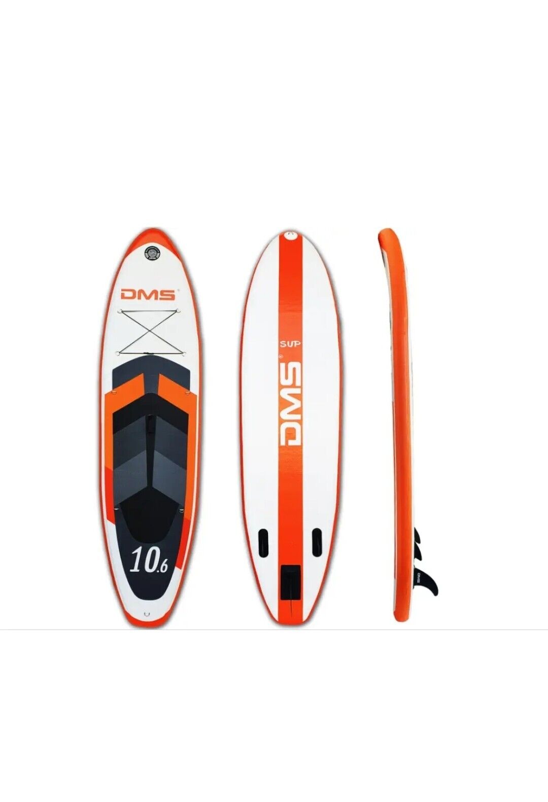 DMS SUP Board Set Stand Up Paddling aufblasbar Surfboard Paddel ISUP 320 cm