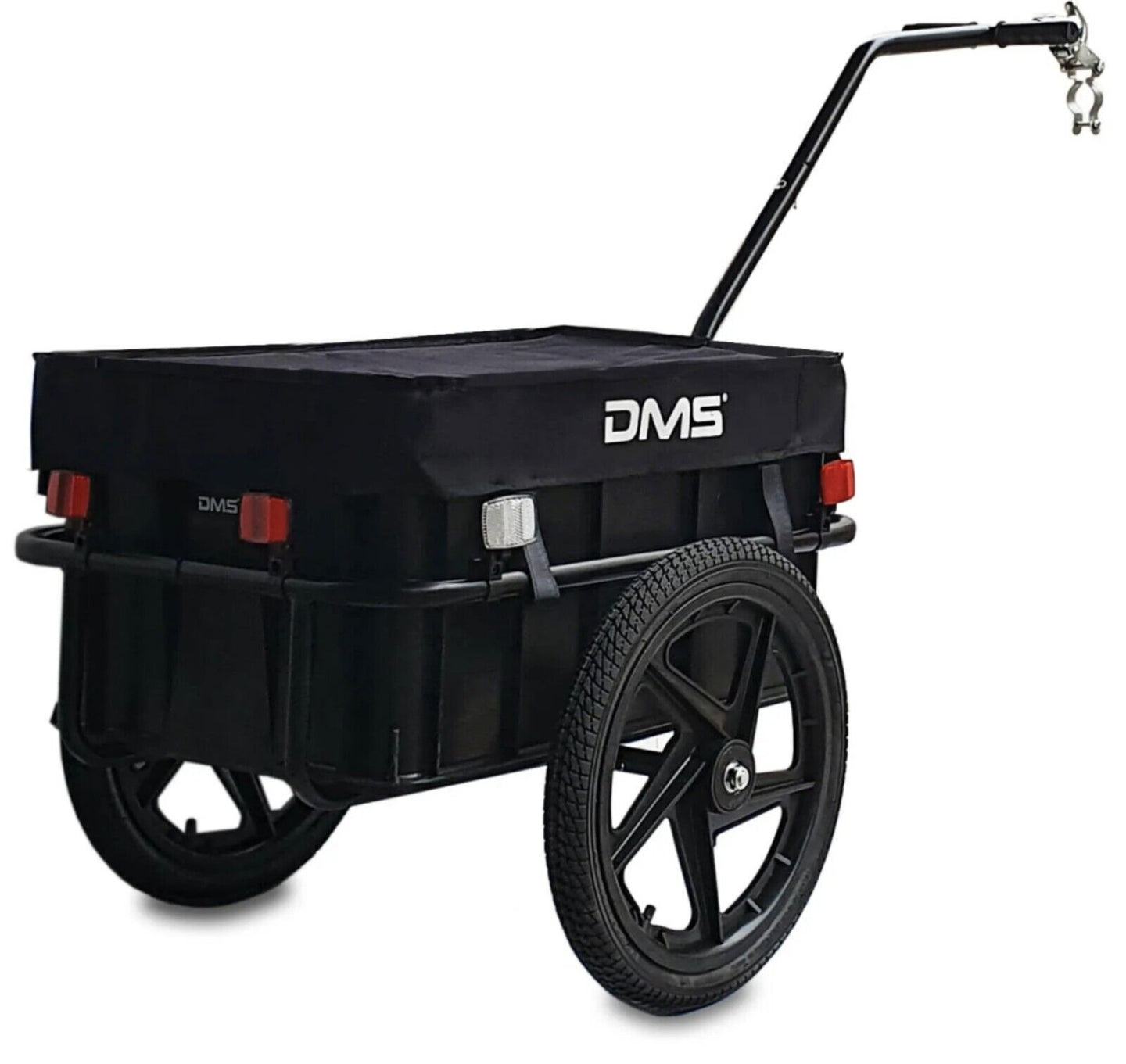 DMS® Fahrradanhänger Lastenanhänger Transportanhänger Anhänger 70L Handwagen